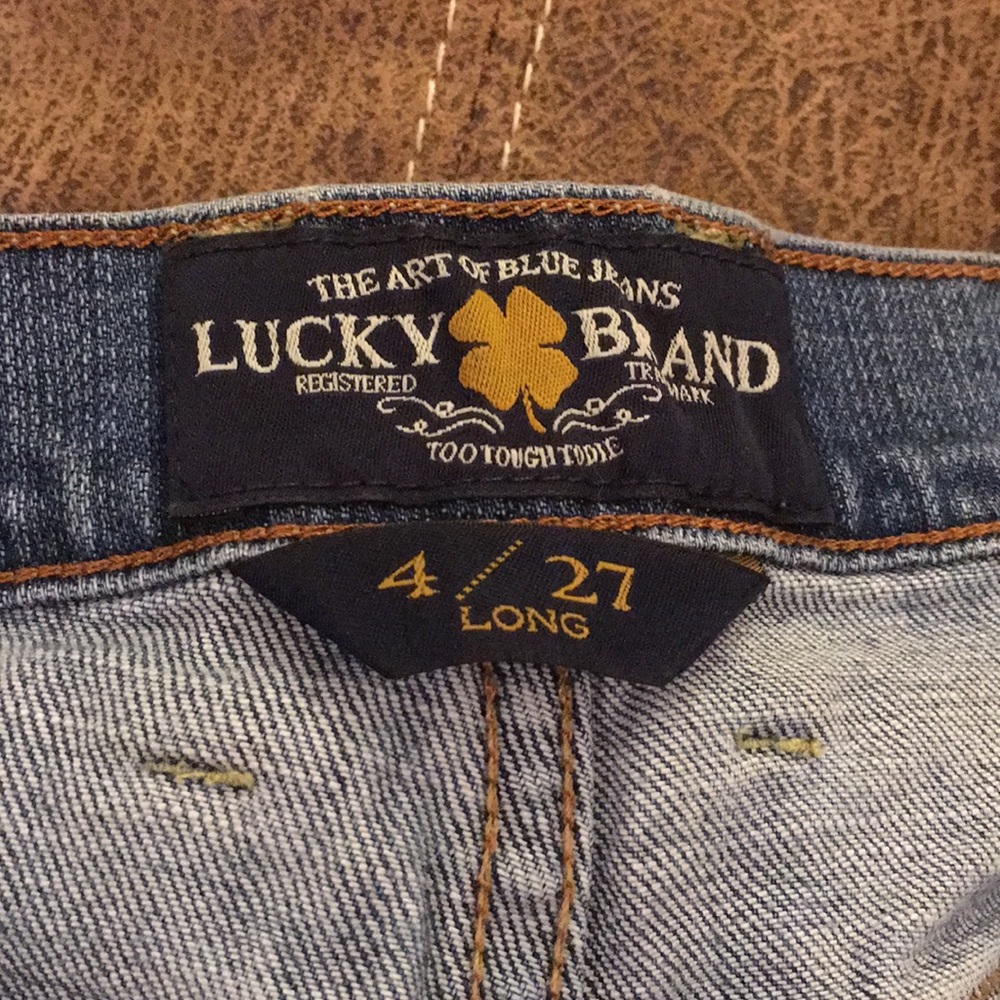 Slightly worn boot cut Lucky Brand Jeans